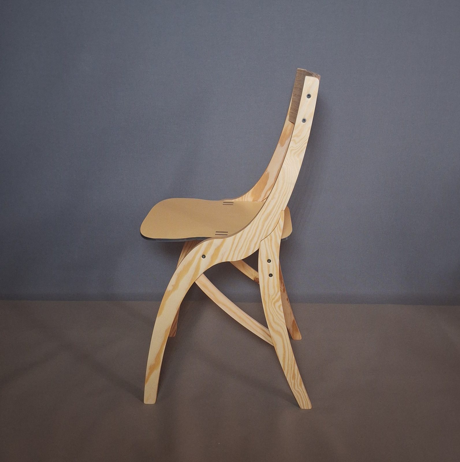 Chaise pliable colorée — vue 3