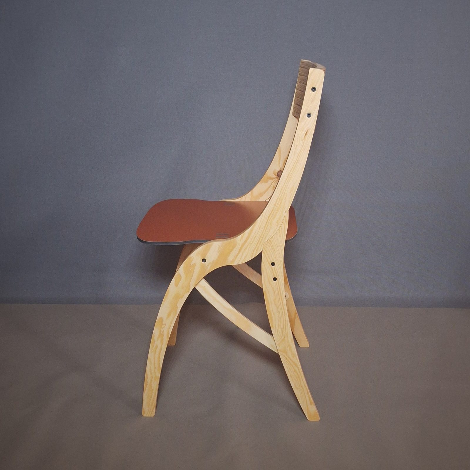 Chaise pliable colorée — vue 7