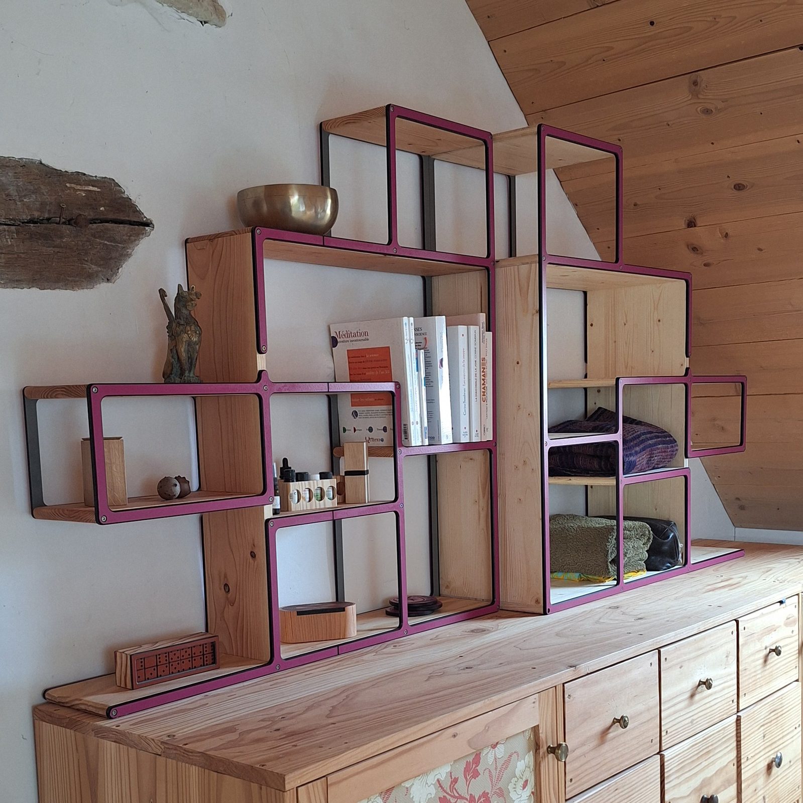 Modùl 1 – Étagère — vue 2