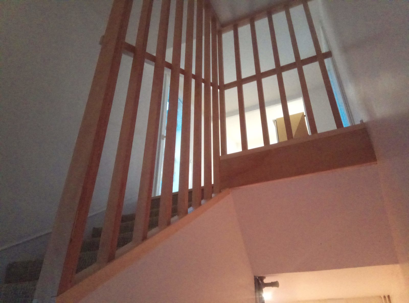 claustra rembarde cage d'escalier 